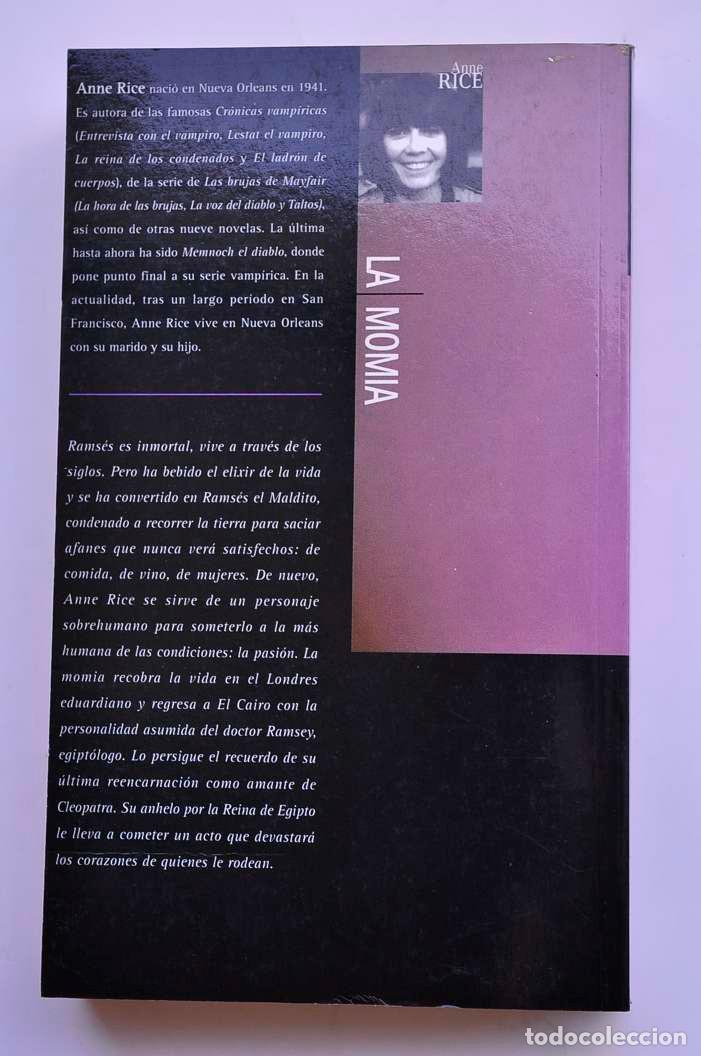 Libros: La Momia - RICE, Anne - Foto 3