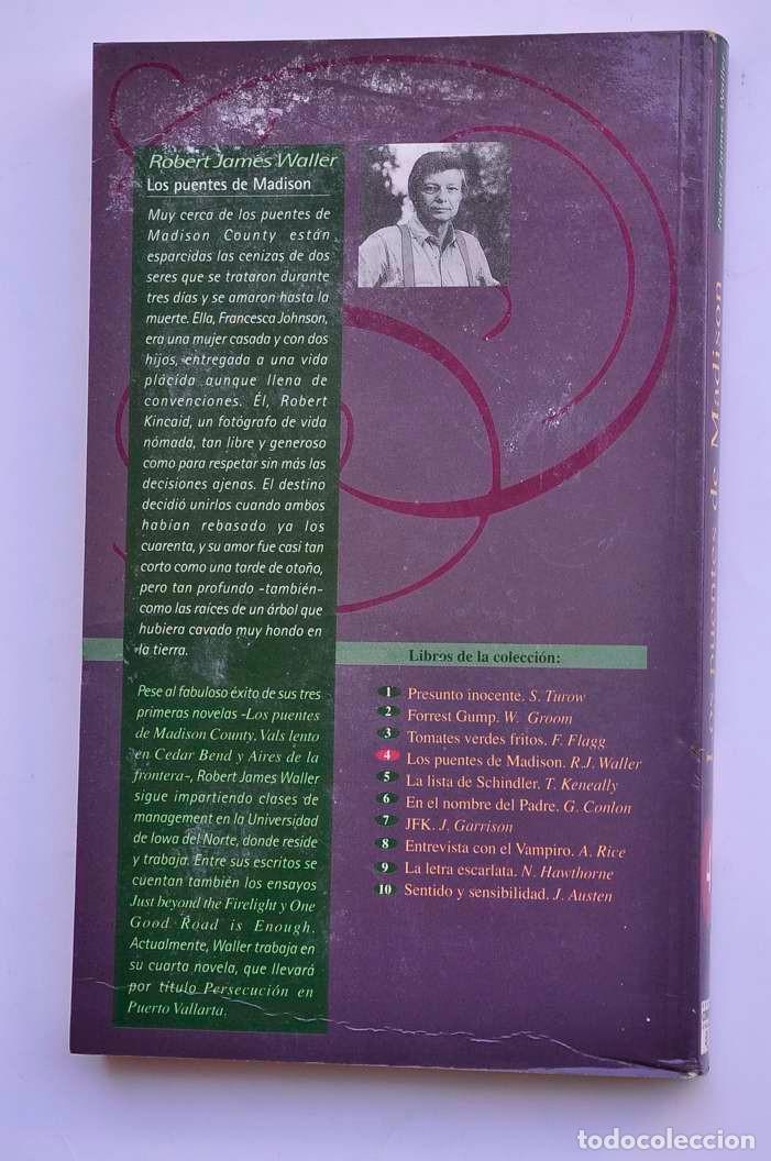 Libros: Los puentes de Madison - WALLER. Robert James - Foto 3