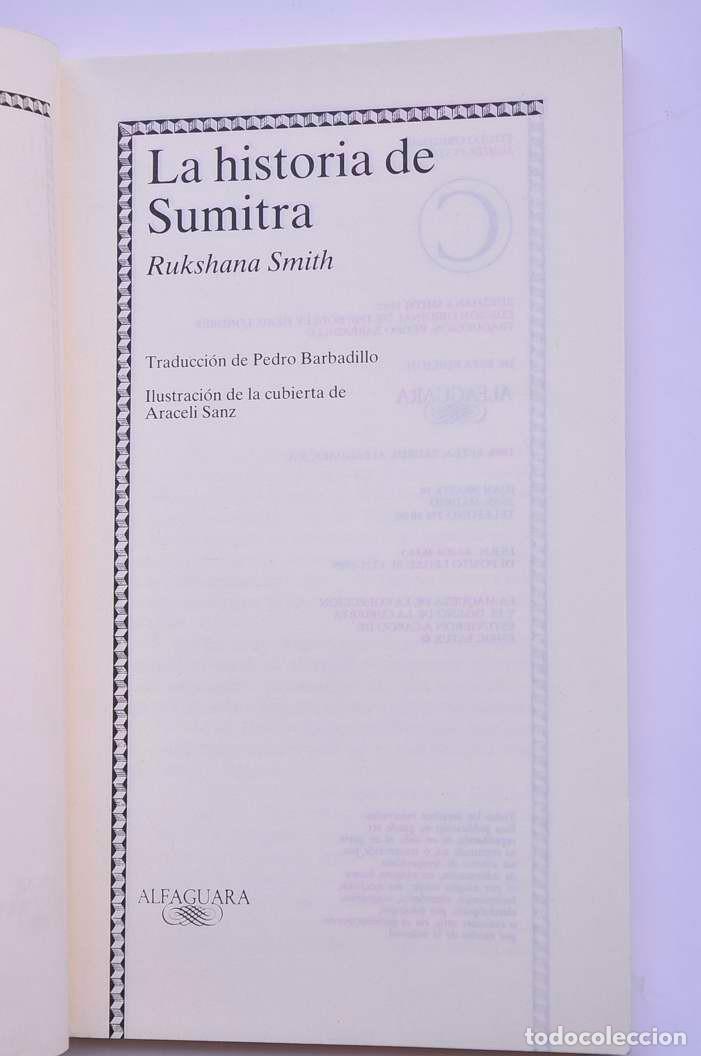 Libros: La historia de Sumitra - SMITH, Rukshana - Foto 3