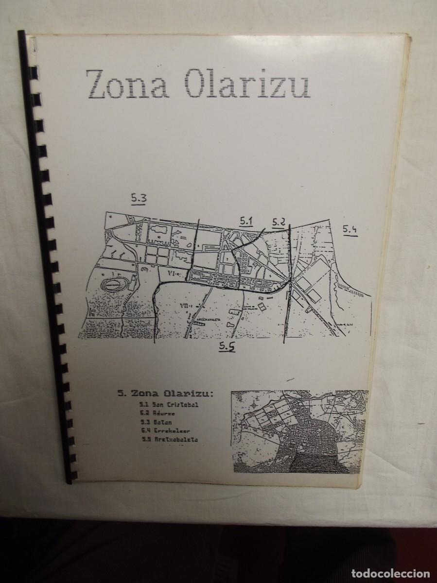 Libros: ZONA OLARIZU : SAN CRISTOBAL , ADURZA , BATAN, ERREKALEOR , ARETXABALETA ( SON FOTOCOPIAS )