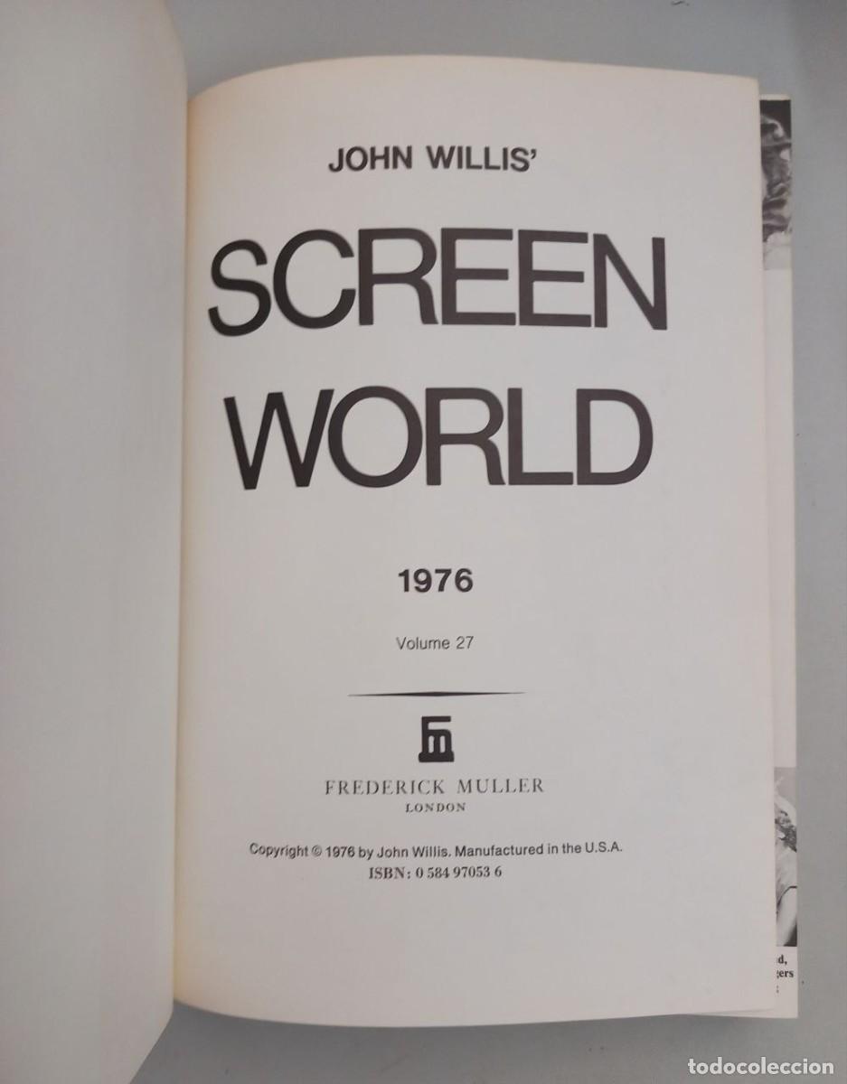 Libros: Screen World 1976. Volume 27. - WILLIS, John: - Foto 2