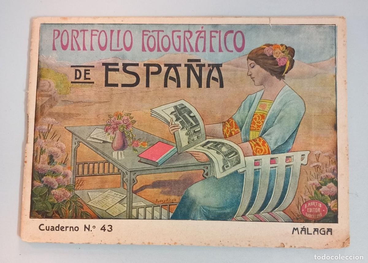 Libros: Portfolio fotogr&aacute;fico de Espa&ntilde;a. Cuaderno n&ordm; 43. M&aacute;laga.