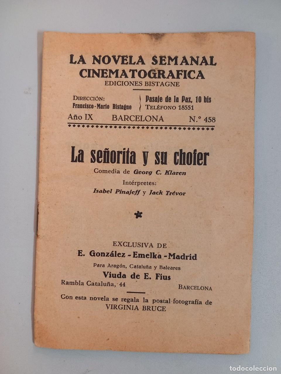 Libros: La se&ntilde;orita y su chofer. - KLAREN, Georg C.:
