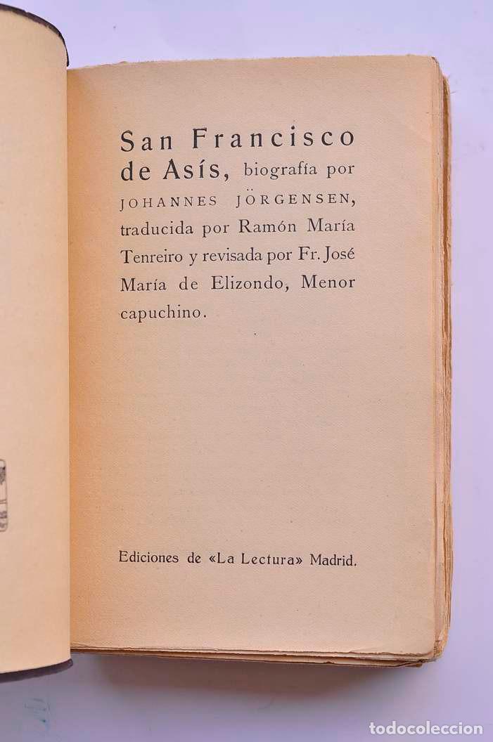 Libros: San Francisco de As&iacute;s - J&Ouml;RGENSEN, Johannes - Foto 2