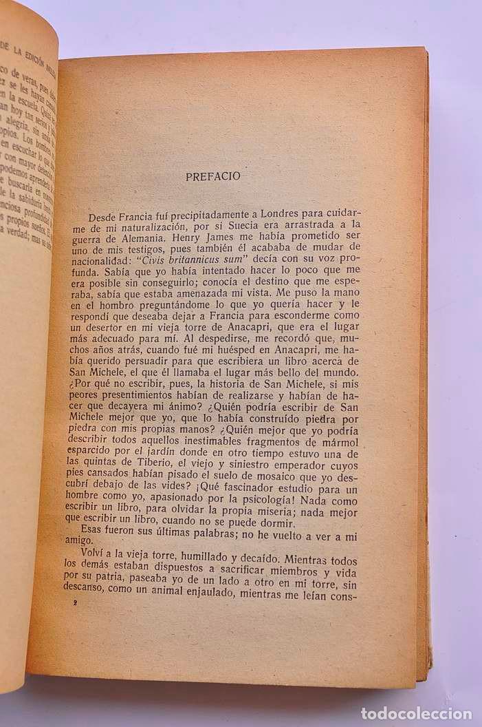 Libros: La historia de San Michele - MUNTHE, Axel - Foto 3