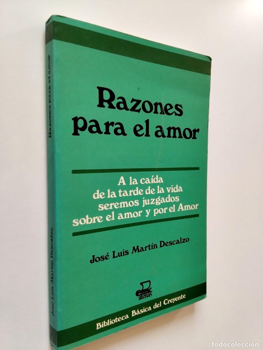 Libros: Jos&eacute; Luis Mart&iacute;n Descalzo - Razones para el amor (Cuaderno de apuntes III)