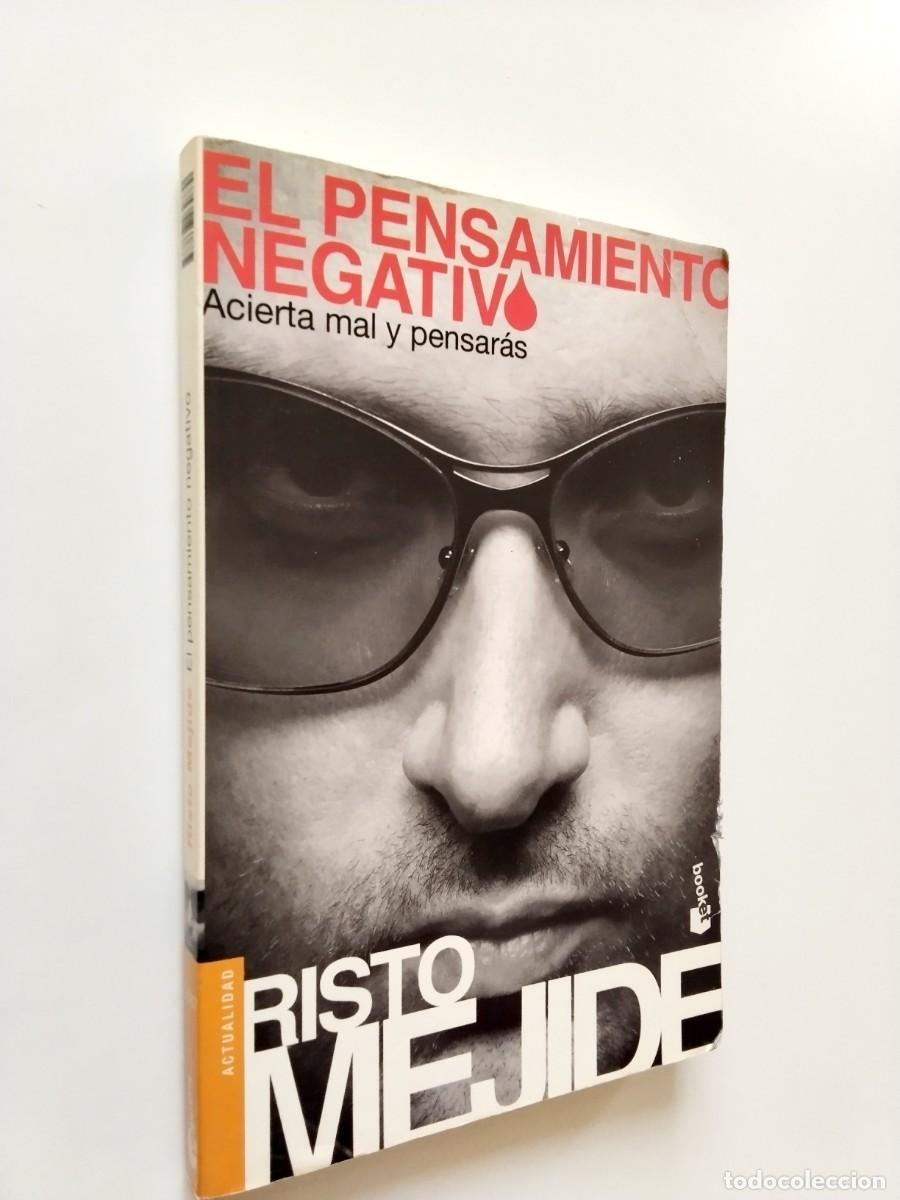 Libros: Risto Mejide - El pensamiento negativo. Acierta mal y pensar&aacute;s