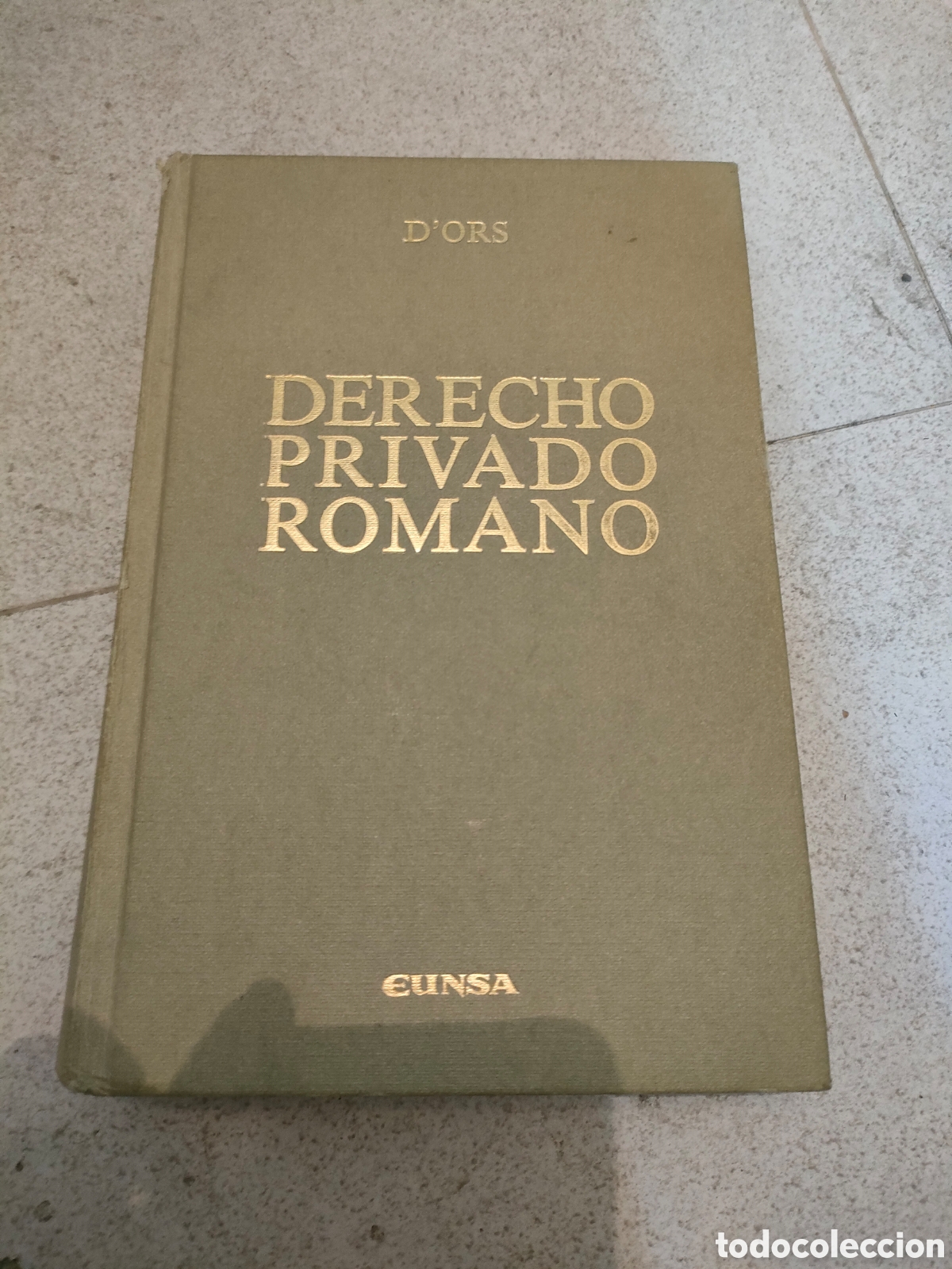 Libros: Derecho privado romano &Aacute;lvaro Dors