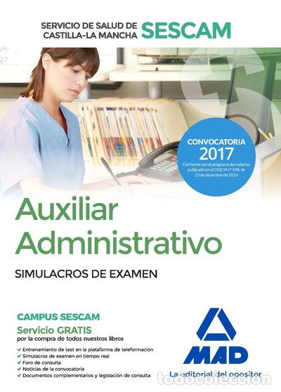 B&uuml;cher: Auxiliar Administrativo, Servicio de Salud de Castilla-La Mancha (SESCAM). Si...- 9788414205136