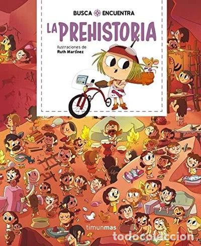 Libros: Busca y encuentra. La prehistoria- 9788408244554