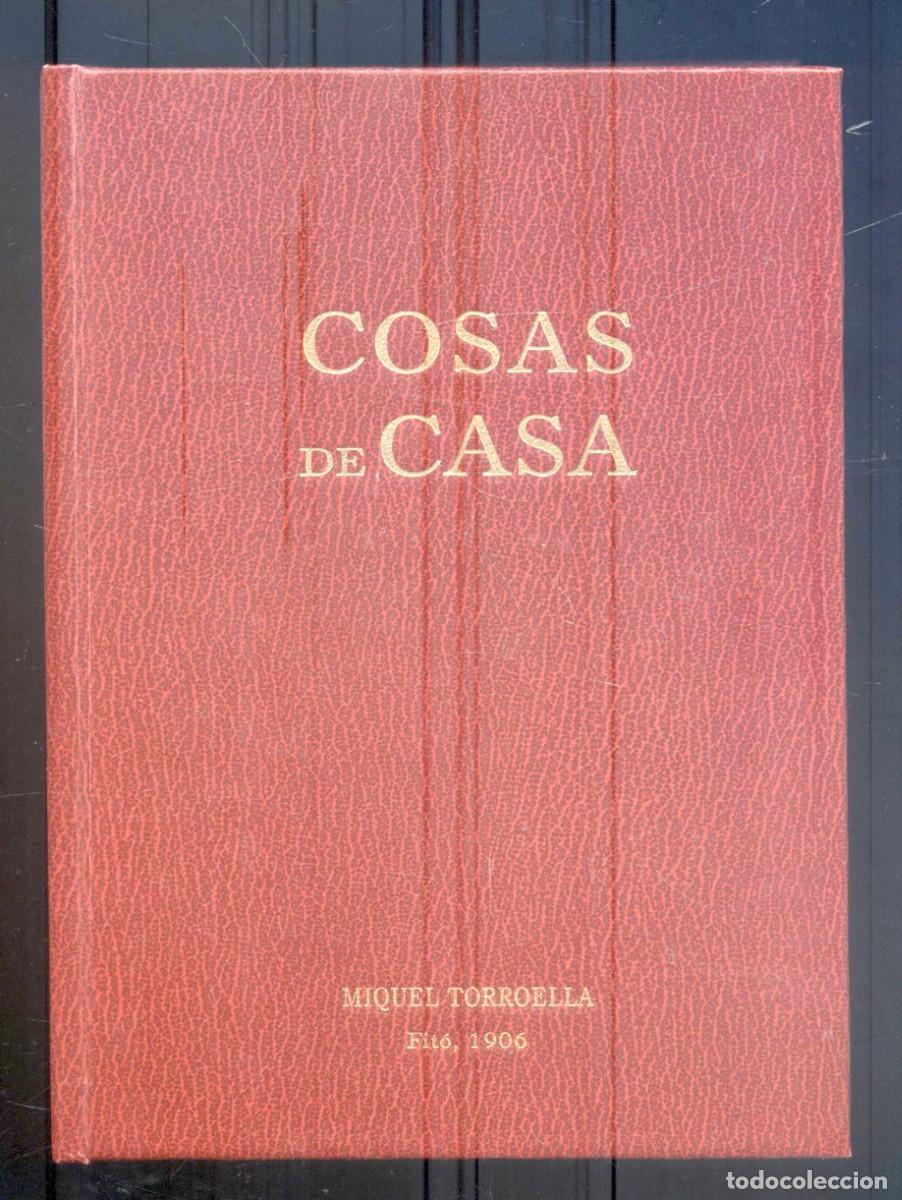Livros em segunda m&atilde;o: NUMULITE L1838 Cosas de casa Miquel Torroella Fit&oacute; Edici&oacute; facs&iacute;mil
