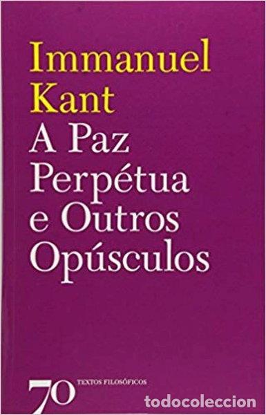 books: A paz perp&eacute;tua e outros op&uacute;sculos- 9789724415154