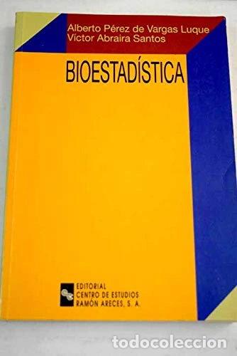 Libros: Bioestad&iacute;stica- 9788480042154