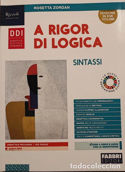 Libros: A rigor di logica. Sintassi- 9788891545701