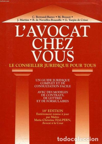Libros: L'avocat chez vous- 9782702831533