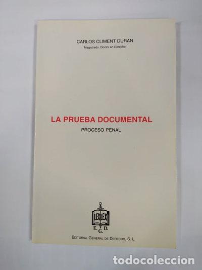books: La prueba documental- 9788489500044