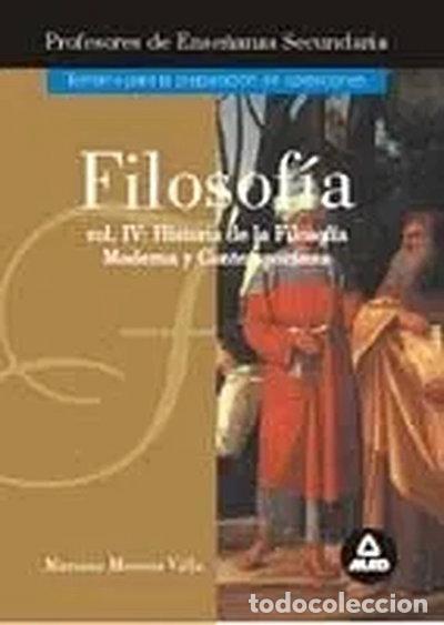 Libros: Historia de la filosof&iacute;a moderna y contempor&aacute;nea- 9788483116494