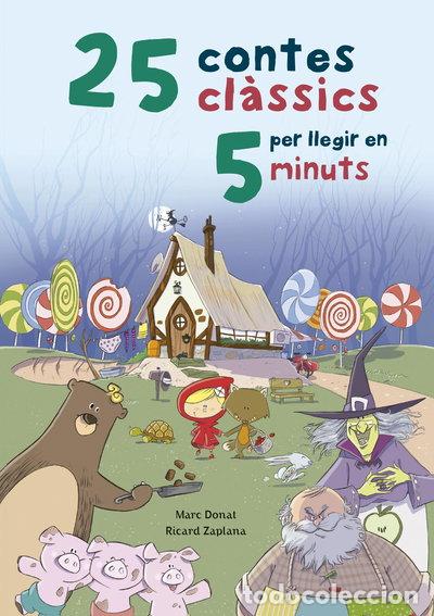 Libros: 25 contes cl&agrave;ssics per llegir en 5 minuts- 9788448847579