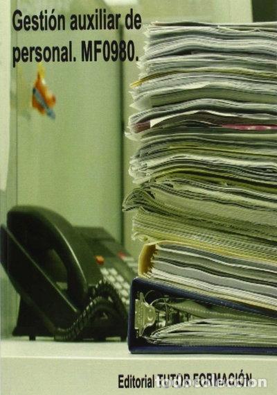 books: GESTION AUXILIAR DE PERSONAL. MF0980.- 9788494306211