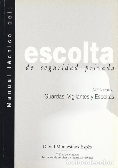 books: Manual t&eacute;cnico del escolta de seguridad privada- 9788420303864