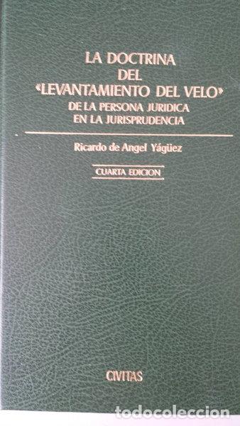 Libros: La doctrina del levantamiento del velo de la persona jur&iacute;dica en la jurisprud...- 9788447009749
