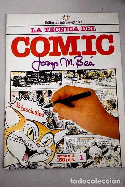 books: La t&eacute;cnica del c&oacute;mic- 9788486412036