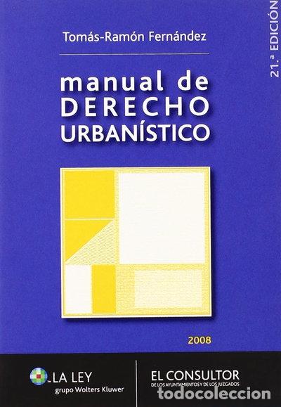 Libros: Manual de derecho urban&iacute;stico- 9788470524134