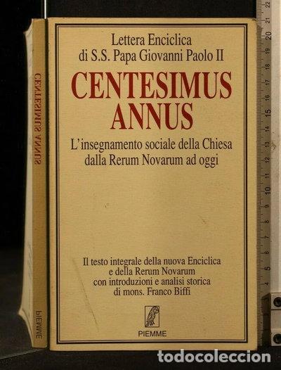 Libri di seconda mano: Centesimus annus- 9788838416156