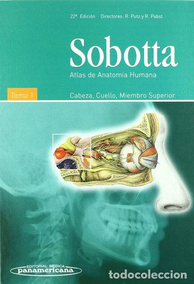 B&uuml;cher: Sobotta. Atlas de Anatom&iacute;a Humana. Tomo 1- 9788479036324