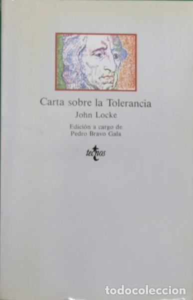 Libros: Carta sobre la tolerancia- 9788430911356