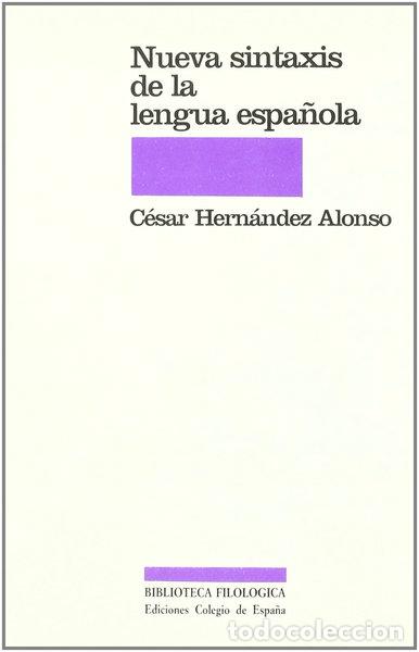 B&uuml;cher: Nueva sintaxis de la lengua espa&ntilde;ola- 9788486408459