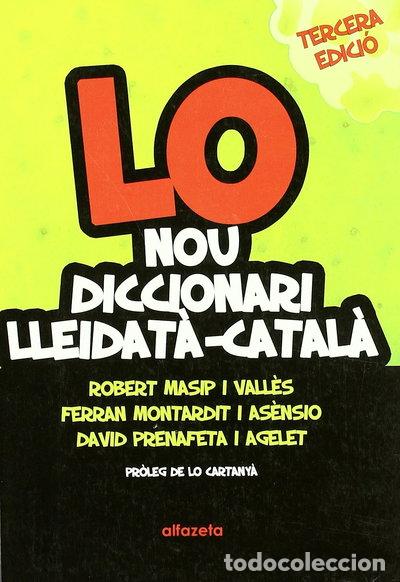 Libros: Lo nou diccionari lleidat&agrave;-catal&agrave;- 9788493771546