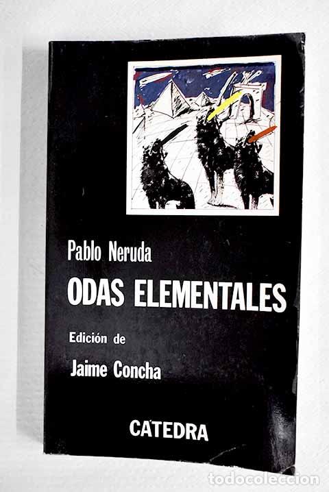 Libros: Odas elementales: Neruda, Pablo.- Neruda, Pablo - Foto 1