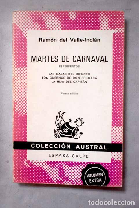 Libros: Martes de carnaval: (esperpentos).- Valle-Incl&aacute;n, Ram&oacute;n del