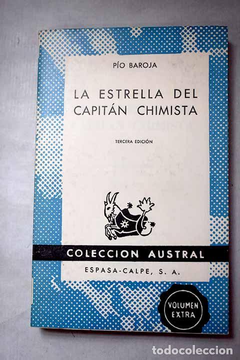 Libros: La estrella del capitan Chimista.- Baroja, P&iacute;o