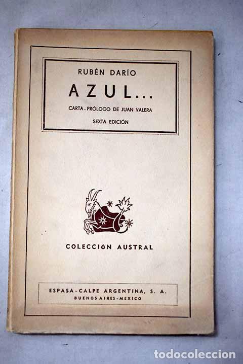 Livres: Azul: Dar&iacute;o, Rub&eacute;n: Espasa-Calpe..- Dar&iacute;o, Rub&eacute;n
