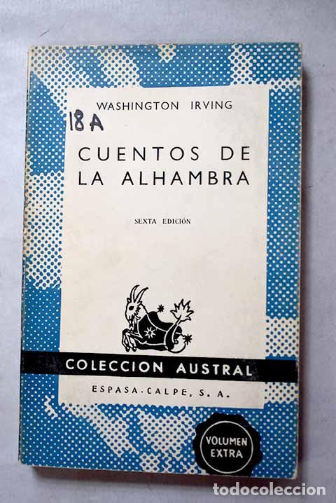 Livres: Cuentos de la Alhambra.- Irving, Washington