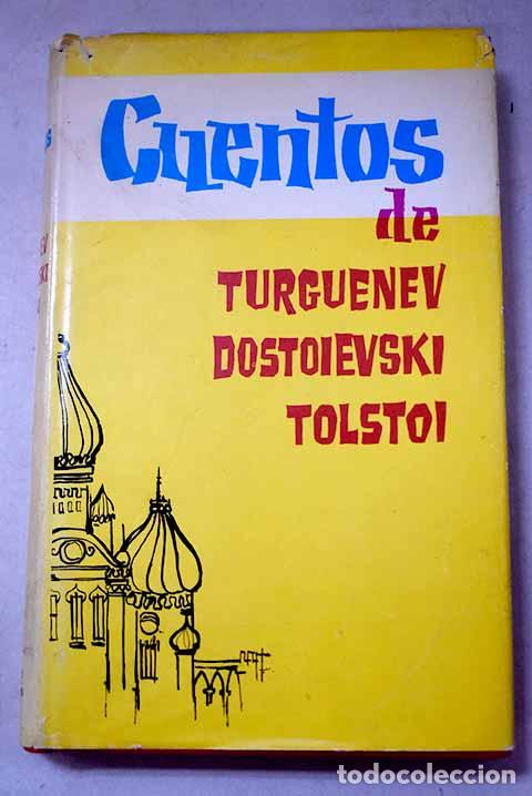 Libros: Cuentos de Turguenev, Dostoievski, Tolstoi
