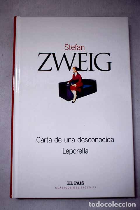 Livros em segunda m&atilde;o: Carta de una desconocida; Leporella.- Zweig, Stefan