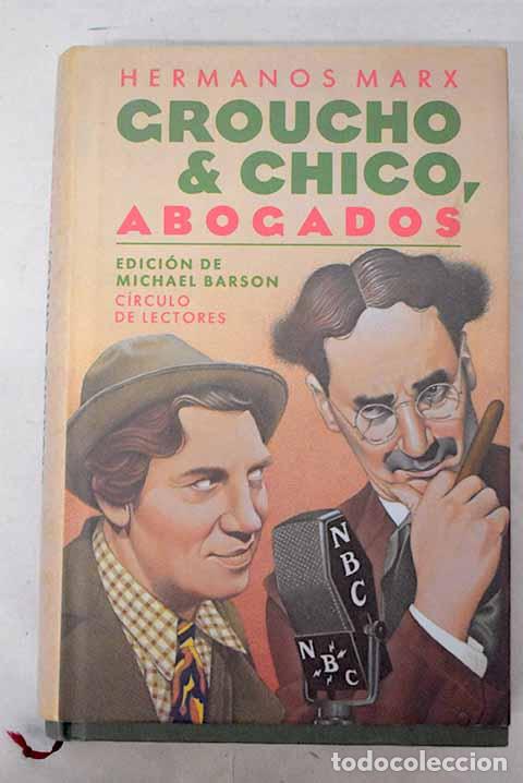 Libros: Groucho y Chico, abogados: Flywheel, Shyter y Flywheel .- Marx, Groucho