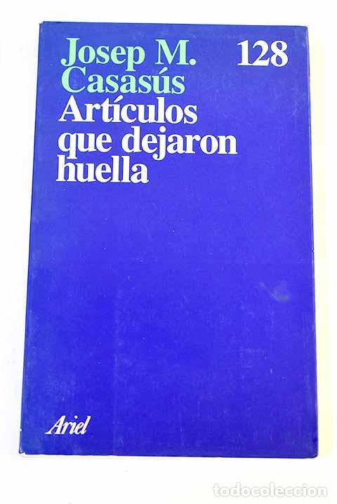 books: Art&iacute;culos que dejaron huella
