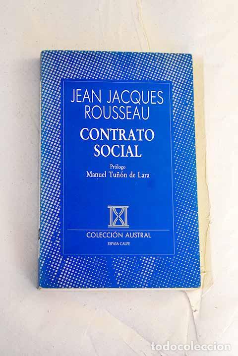 Libri di seconda mano: Contrato social: Rousseau, Jean-Jacques.- Rousseau, Jean-Jacques