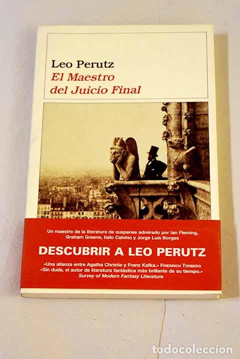 Libros: El maestro del juicio final.- Perutz, Leo