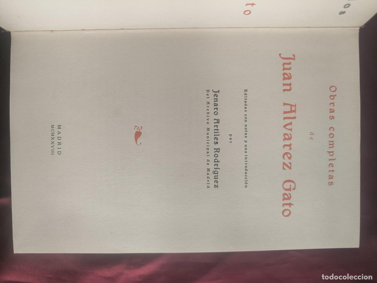 B&uuml;cher: Obras completas de Juan &Aacute;lvarez Gato - Juan &Aacute;lvarez Gato