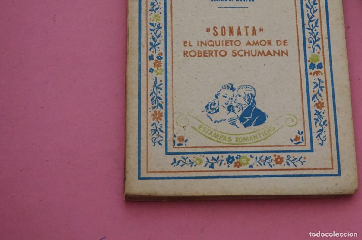 Libros: AMF-17E/ SONATA EL INQUIETO AMOR DE ROBERTO SCHUMANN / EDICIONES HYMSA - Foto 2