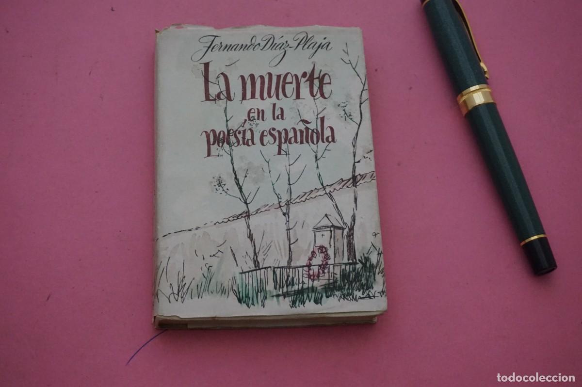 Libros: AMF-17E/ LA MUERTE EN LA POESIA ESPA&Ntilde;OLA - FERNANDO DIAZ PLAJA / AFRODISIO AGUADO EDITOR