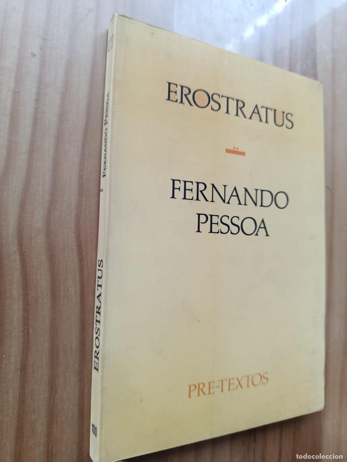 B&uuml;cher: EROSTRATUS - FERNANDO PESSOA