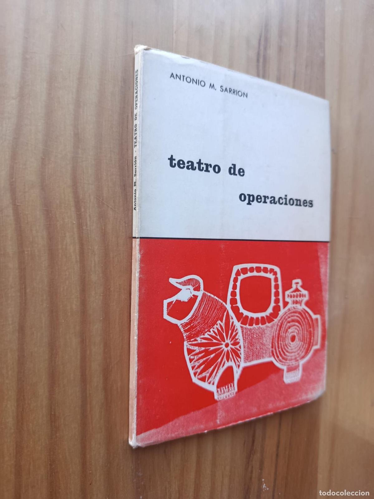 Libros: Teatro de operaciones - ANTONIO MART&Iacute;NEZ SARRION - Foto 1