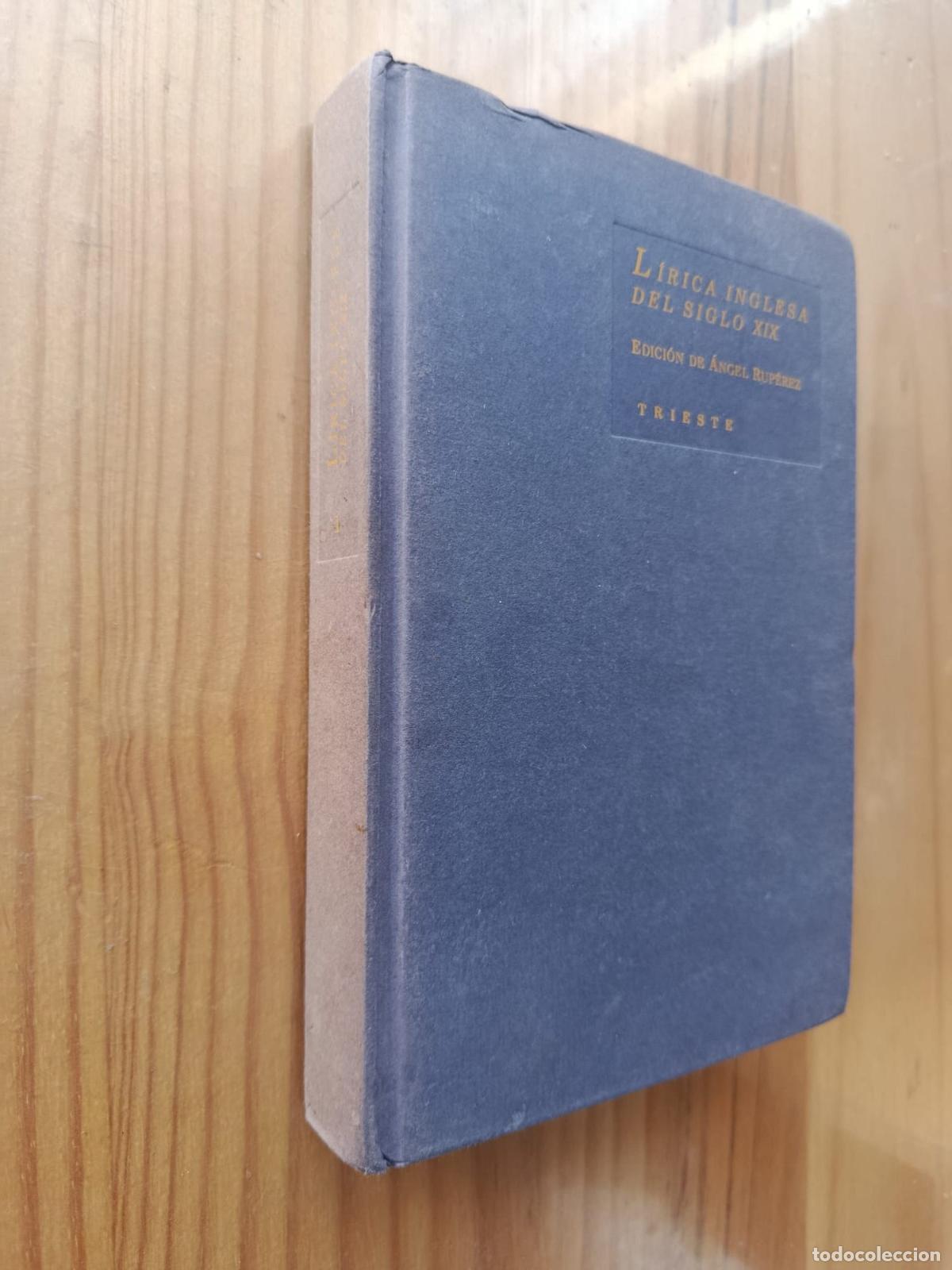 B&uuml;cher: L&iacute;rica inglesa del siglo XIX (DEDICADO Y FIRMADO POR &Aacute;NGEL RUIP&Eacute;REZ) - Edici&oacute;n de &Aacute;ngel Rup&eacute;rez.