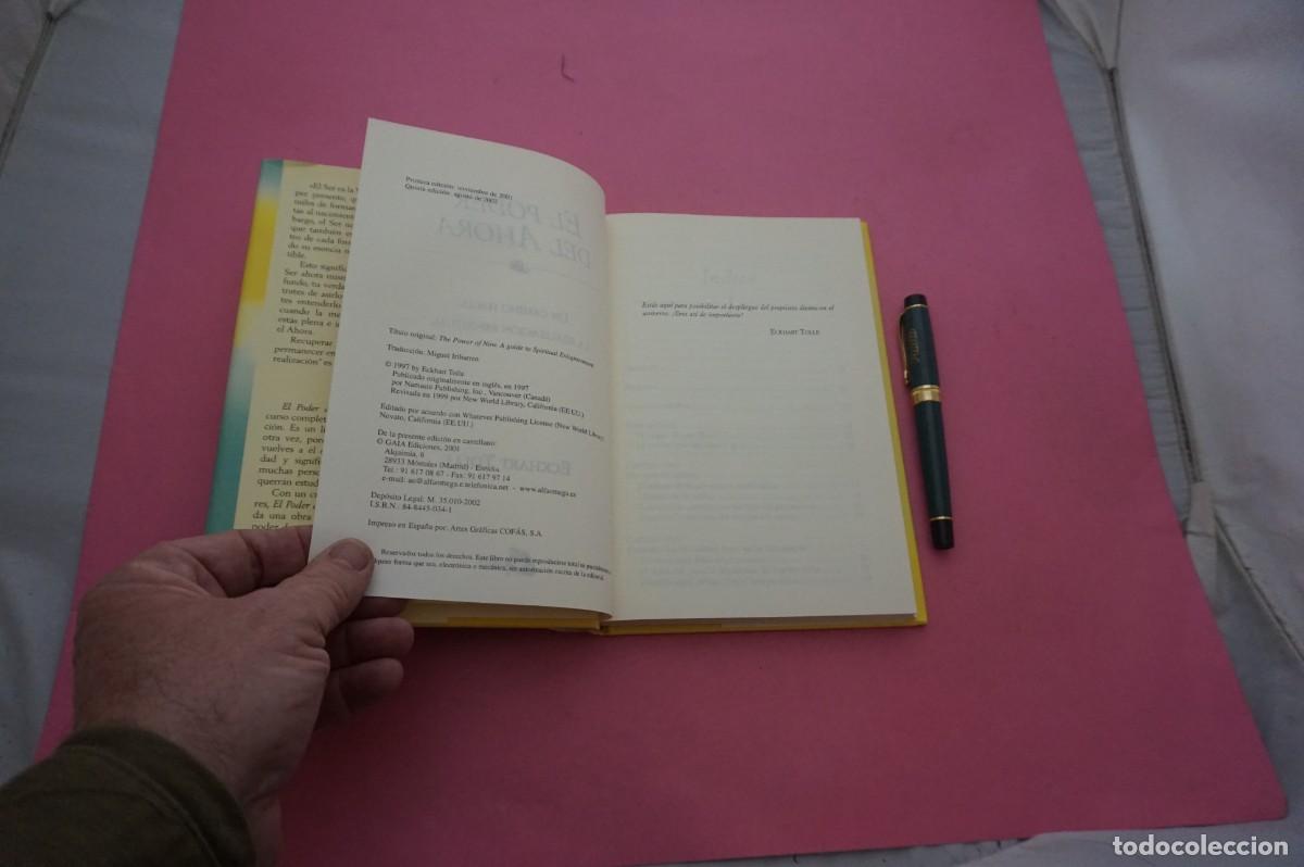 Libros: AMF-12G/ EL PODER DEL AHORA - ECKHART TOLLE / GAIA EDITOR - Foto 4